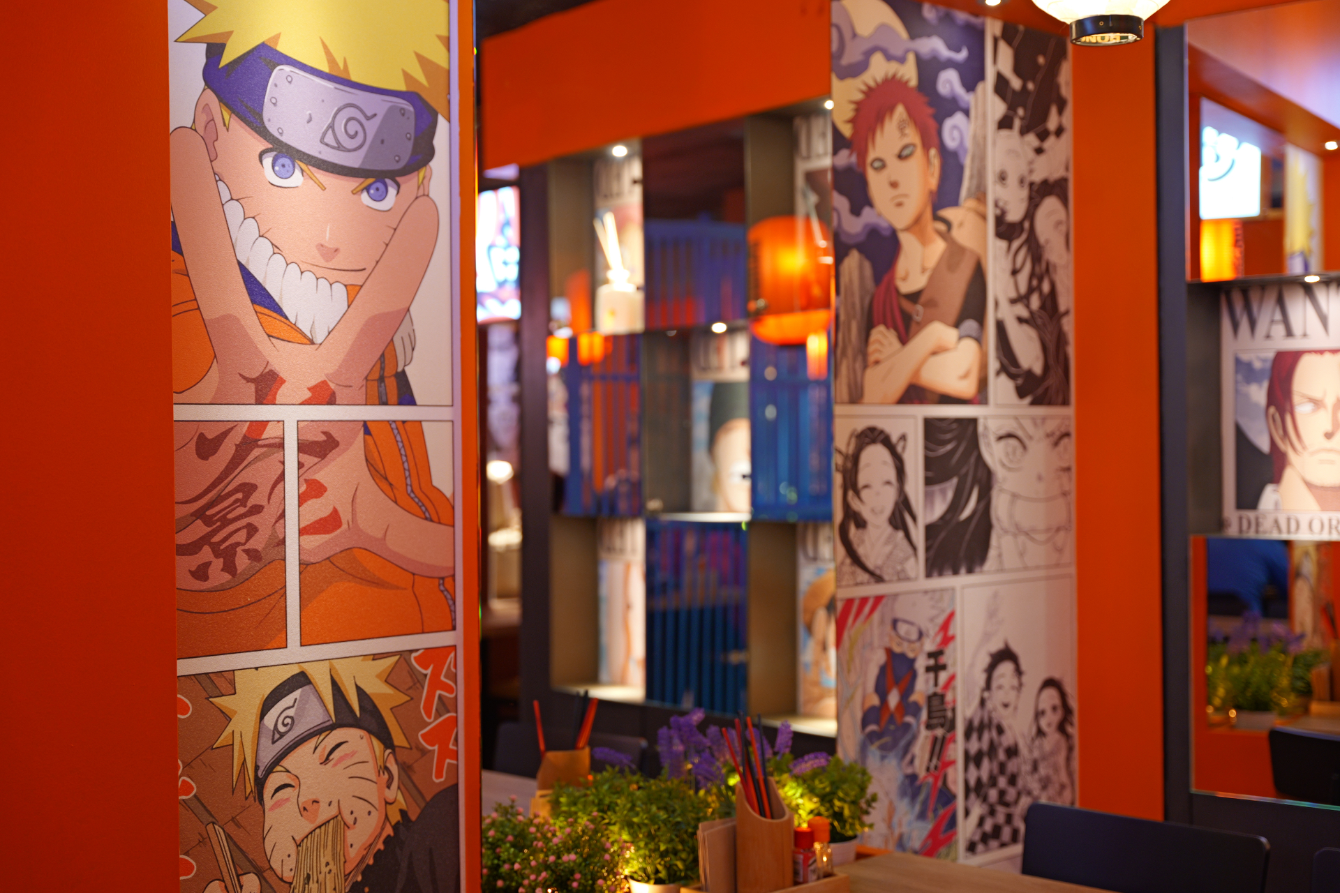 Materiales de marca antes del rediseño — Buga Ramen